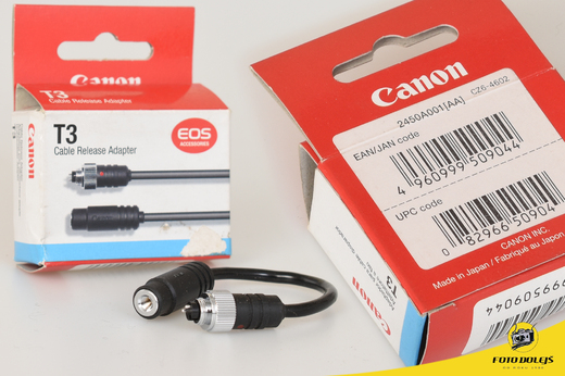 Canon T3, Cable Release Adapter